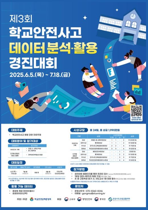 학교안전사고 데이터 분석,활용 경진대회 첨부 이미지